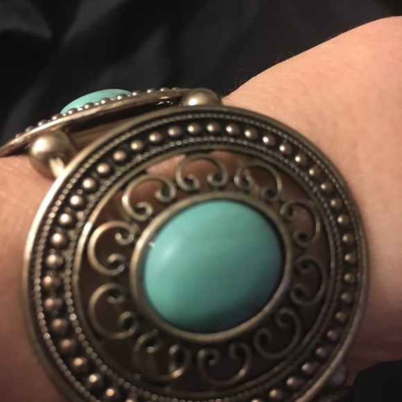 Turquoise bracelet stretch - Picture 3 of 3
